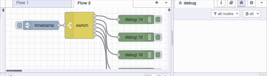 Finding the debug node which generated the log line